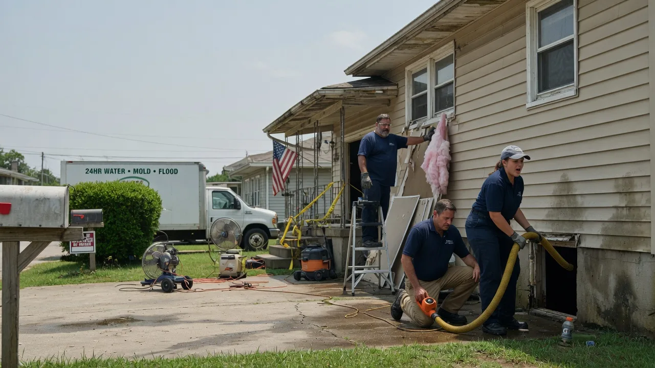 Water Damage Repair in Verbena, AL near me
